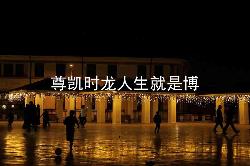 尊凯时龙人生就是博
